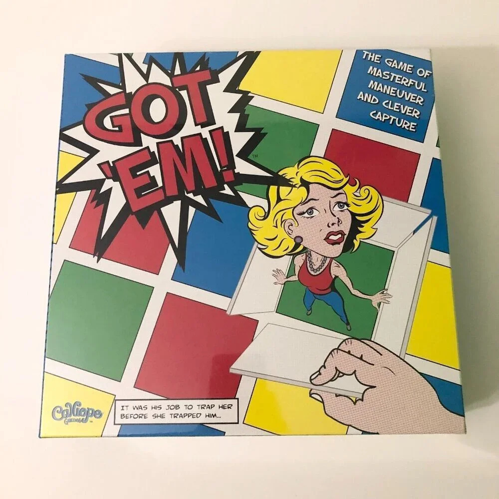 Got Em Board Game 2 Games In  1 From Calliope Games